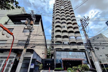 Apartamento para alugar com 34m², 1 quarto e 1 vagaFachada