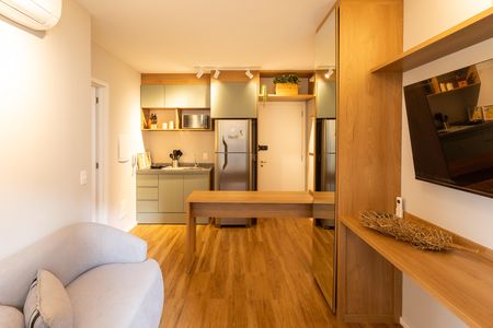 Apartamento à venda com 35m², 1 quarto e sem vaga Apartamento à venda com 35m², 1 quarto e sem vagaSala