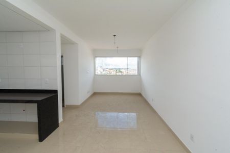Sala de apartamento à venda com 2 quartos, 71m² em Inconfidentes, Contagem