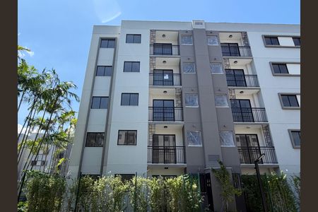 Apartamento à venda com 46m², 2 quartos e 1 vagaFachada do bloco