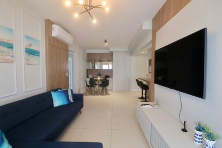 Sala de apartamento para alugar com 3 quartos, 100m² em Centro, Guarujá