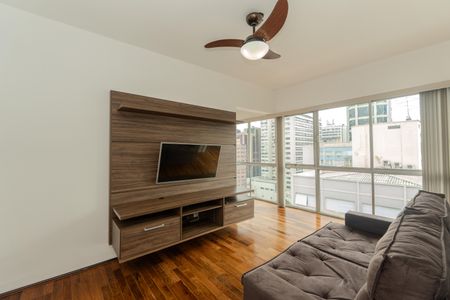 Sala de apartamento para alugar com 2 quartos, 75m² em Bela Vista, São Paulo