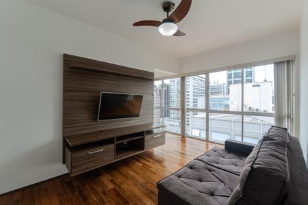 Sala de apartamento para alugar com 2 quartos, 75m² em Bela Vista, São Paulo