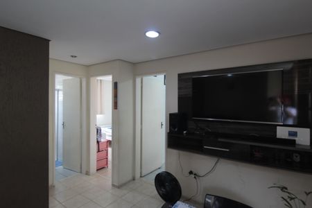 Sala de apartamento à venda com 2 quartos, 46m² em Guarujá, Belo Horizonte