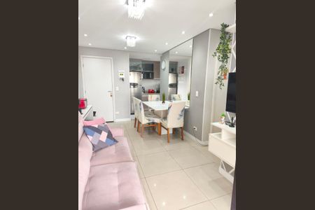 Sala de apartamento para alugar com 2 quartos, 48m² em Recanto das Rosas, Osasco