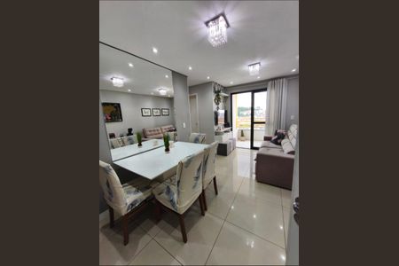 Sala de jantar de apartamento para alugar com 2 quartos, 48m² em Recanto das Rosas, Osasco