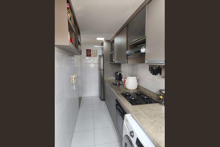 Cozinha de apartamento para alugar com 2 quartos, 48m² em Recanto das Rosas, Osasco
