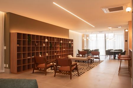 Apartamento para alugar com 39m², 1 quarto e 1 vagaÁrea comum - Salão de festas