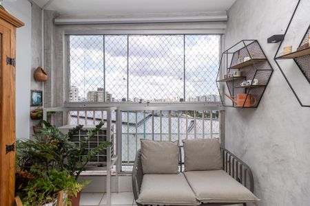 Varanda da Sala de apartamento à venda com 3 quartos, 113m² em Castelo, Belo Horizonte