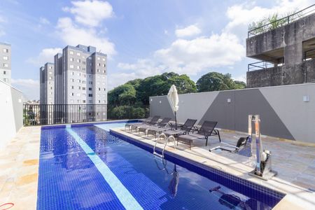 Apartamento para alugar com 34m², 2 quartos e sem vaga Apartamento para alugar com 34m², 2 quartos e sem vagaÁrea comum - Piscina