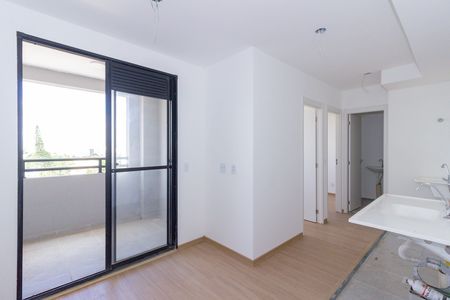 Sala de apartamento para alugar com 2 quartos, 34m² em Moinho Velho, São Paulo