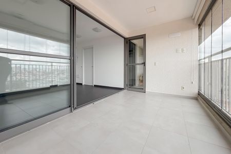 Varanda da Sala de apartamento para alugar com 3 quartos, 79m² em Vila Dom Pedro I, São Paulo