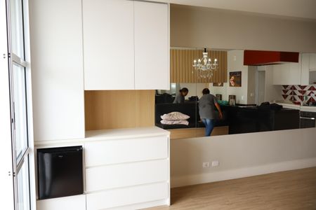 Sala de apartamento para alugar com 1 quarto, 61m² em Vila Bela, São Paulo