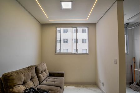 Sala de apartamento para alugar com 2 quartos, 37m² em Jardim, Santo André