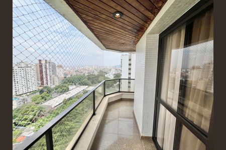Varanda da Sala de apartamento à venda com 4 quartos, 143m² em Santana, São Paulo