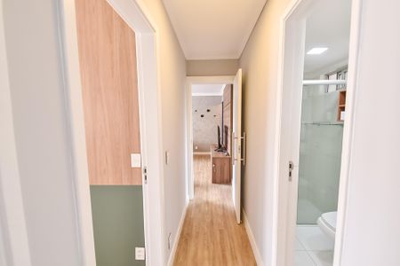 Apartamento à venda com 71m², 3 quartos e 1 vaga Apartamento à venda com 71m², 3 quartos e 1 vagaCorredor quartos