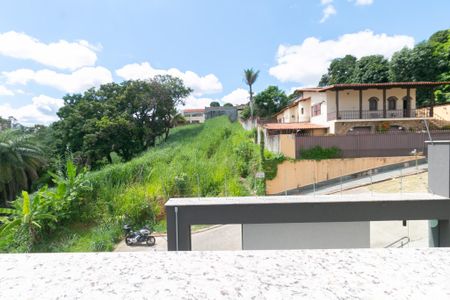 Vista da Sacada da Sala de apartamento à venda com 3 quartos, 78m² em São Francisco, Belo Horizonte