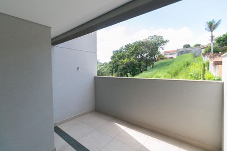 Sacada da Sala de apartamento à venda com 3 quartos, 78m² em São Francisco, Belo Horizonte