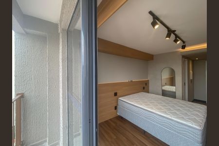 Studio para alugar com 26m², 1 quarto e sem vagaVaranda