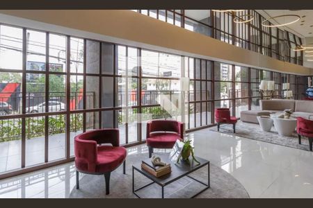 Studio para alugar com 26m², 1 quarto e sem vagaHall social