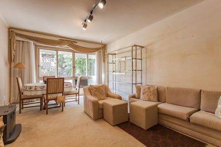 Sala de apartamento à venda com 3 quartos, 119m² em Petrópolis, Porto Alegre