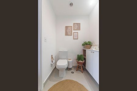 Apartamento para alugar com 38m², 1 quarto e sem vagaBanheiro da Suíte