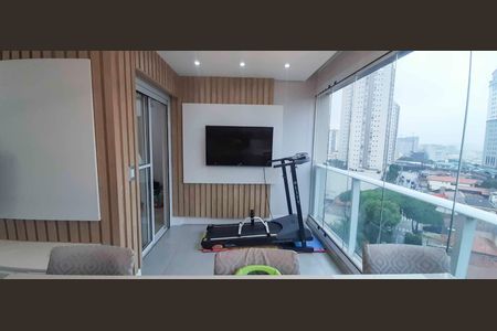 Apartamento à venda com 96m², 3 quartos e 3 vagasVaranda da Sala/Cozinha