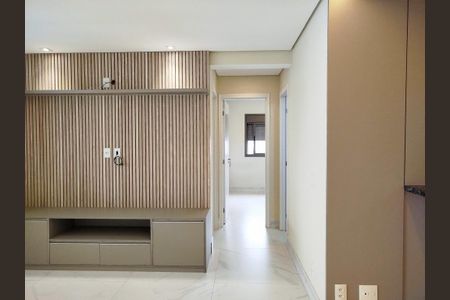Apartamento para alugar com 85m², 1 quarto e 1 vagaSala com cozinha americana