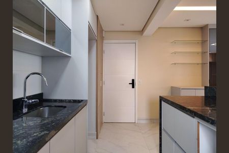 Apartamento para alugar com 85m², 1 quarto e 1 vagaCozinha - porta de entrada