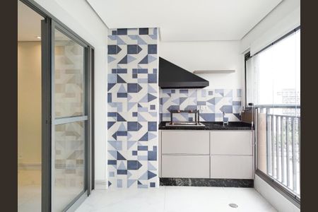 Apartamento para alugar com 85m², 1 quarto e 1 vagaVaranda gourmet - churrasqueira