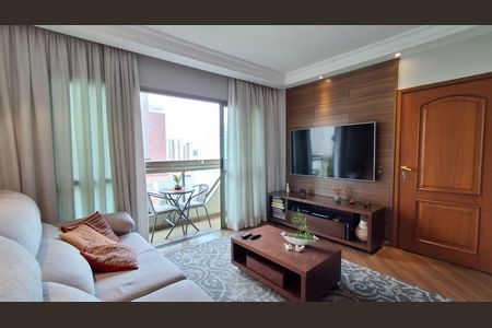 Sala  de apartamento à venda com 3 quartos, 120m² em Santa Paula, São Caetano do Sul