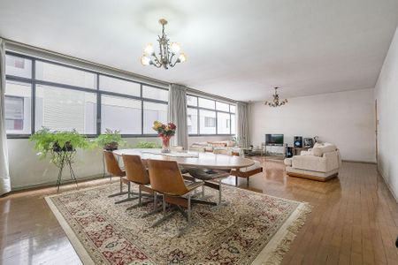 Sala de apartamento à venda com 3 quartos, 158m² em Cerqueira César, São Paulo