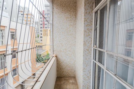 Varanda no Quarto 1 de apartamento à venda com 2 quartos, 70m² em Serra, Belo Horizonte