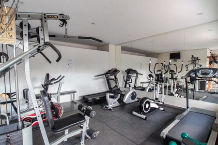 Apartamento para alugar com 117m², 2 quartos e 1 vaga Apartamento para alugar com 117m², 2 quartos e 1 vagaÁrea comum - Academia
