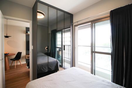 Suíte  de apartamento à venda com 1 quarto, 35m² em Indianópolis, São Paulo
