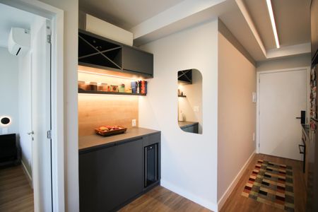 Sala de apartamento à venda com 1 quarto, 35m² em Indianópolis, São Paulo