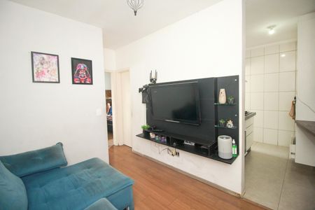 Sala de apartamento à venda com 2 quartos, 88m² em Parque João Ramalho, Santo André