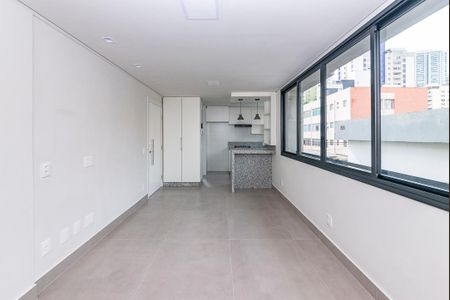 Sala de apartamento para alugar com 2 quartos, 70m² em Gutierrez, Belo Horizonte