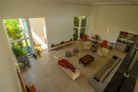 Casa de condomínio para alugar com 660m², 5 quartos e 10 vagasVista do Andar superior/sala