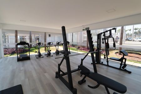 Casa de condomínio para alugar com 81m², 3 quartos e 2 vagasÁrea comum - Academia