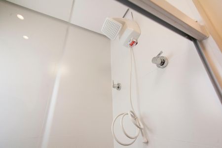 Casa de condomínio para alugar com 80m², 3 quartos e 2 vagasBanheiro da Suite