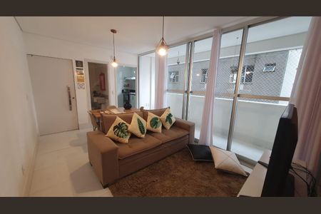 Sala de apartamento para alugar com 2 quartos, 76m² em Funcionários, Belo Horizonte