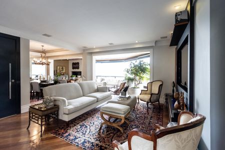 Sala de apartamento à venda com 4 quartos, 248m² em Perdizes, São Paulo