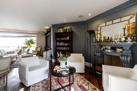 Sala de apartamento à venda com 4 quartos, 248m² em Perdizes, São Paulo