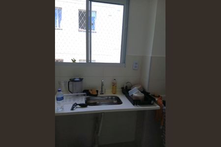 Cozinha de apartamento para alugar com 2 quartos, 40m² em Jardim Piazza Di Roma, Sorocaba