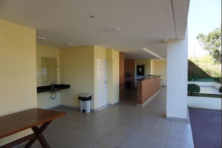 Área comum - Churrasqueira de apartamento para alugar com 1 quarto, 49m² em Chácara do Solar Iii, Santana de Parnaíba