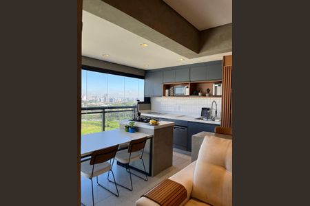 Apartamento à venda com 62m², 1 quarto e 2 vagas