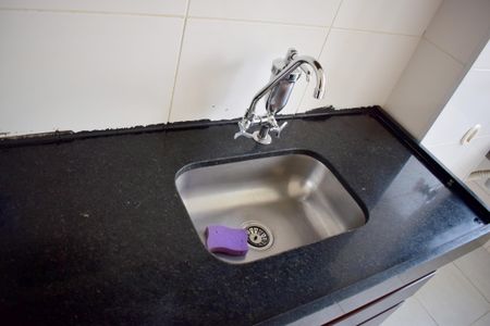 Cozinha - Torneira de apartamento para alugar com 2 quartos, 44m² em Vila Guiomar, Ribeirão Preto