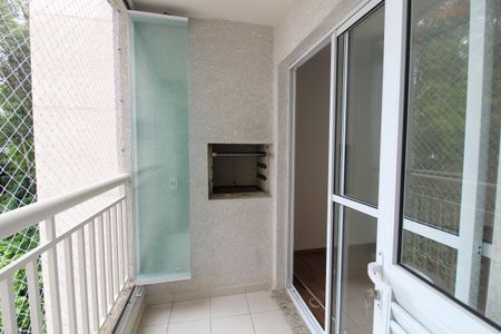 Varanda da Sala de apartamento para alugar com 2 quartos, 60m² em Jardim das Vertentes, São Paulo