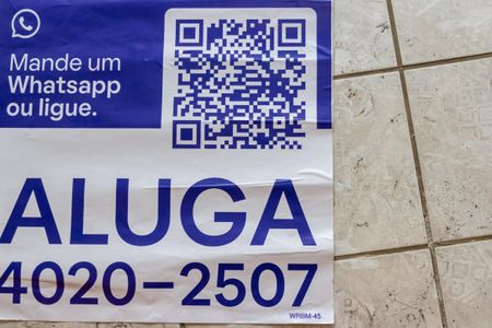 Apartamento para alugar com 43m², 2 quartos e 1 vaga Apartamento para alugar com 43m², 2 quartos e 1 vagaPlaca Instalada em 27/02/2026 Com o código WRBM-45